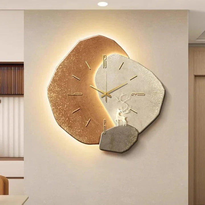 Minimalist Wall Clock Modern Design Silent Movement