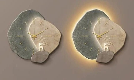 Minimalist Wall Clock Modern Design Silent Movement
