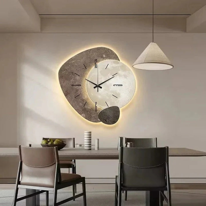 Minimalist Wall Clock Modern Design Silent Movement