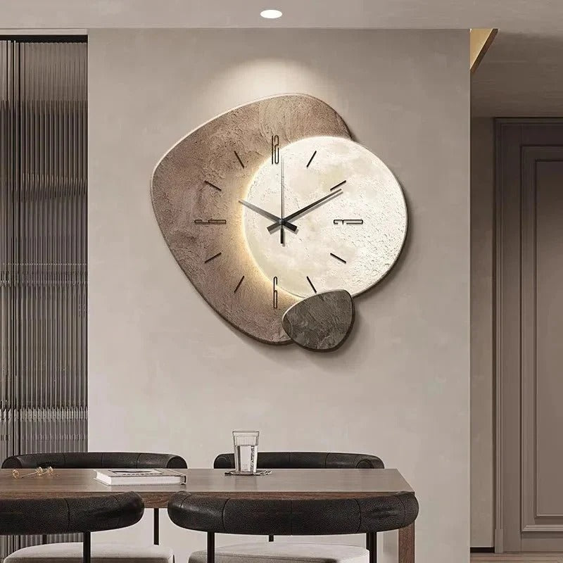 Minimalist Wall Clock Modern Design Silent Movement