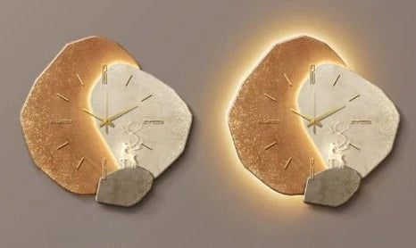 Minimalist Wall Clock Modern Design Silent Movement