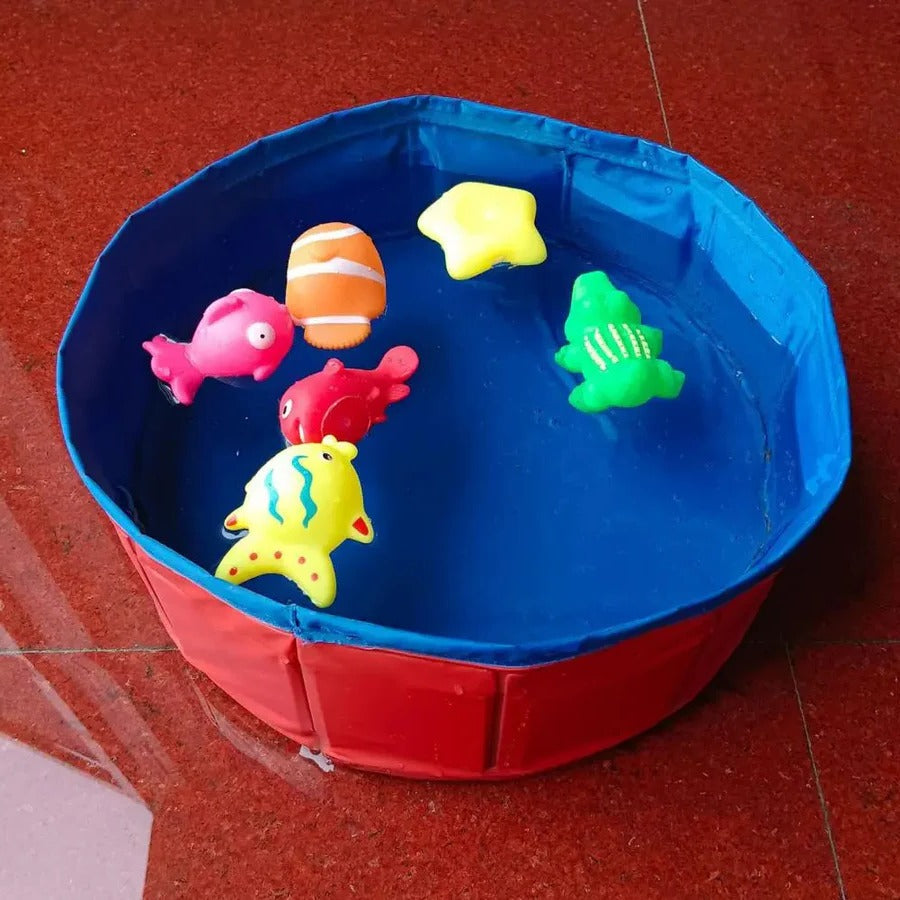 Foldable Pet Pool Portable Lightweight Design
