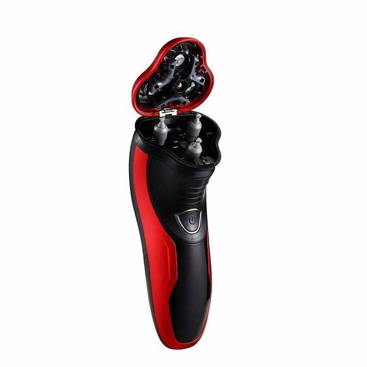 Mens Electric Shaver Rotating Waterproof Design