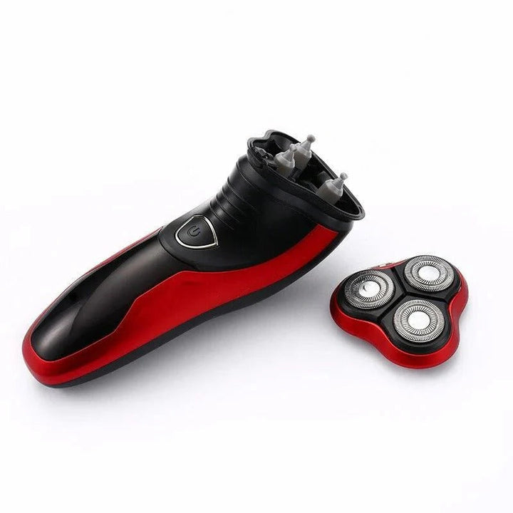 Mens Electric Shaver Rotating Waterproof Design