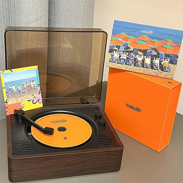 Portable CD Player Compact Retro Style