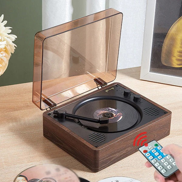Portable CD Player Compact Retro Style