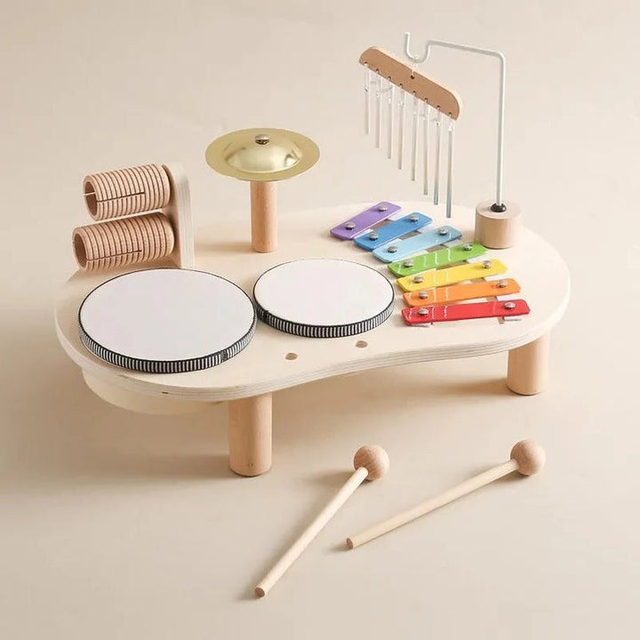 Kids Wooden Music Station Creative Musical Toy