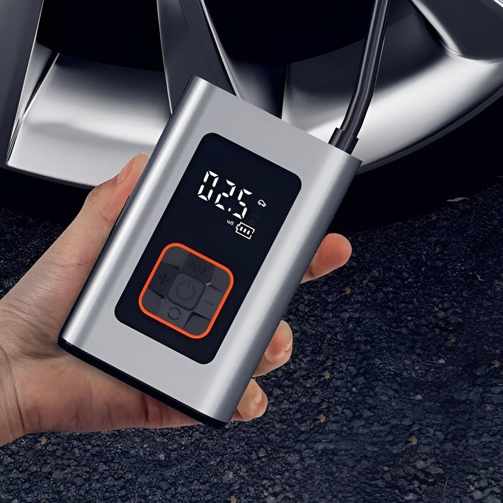 Portable Electric Tire Inflator Compact Lightweight - Lenila