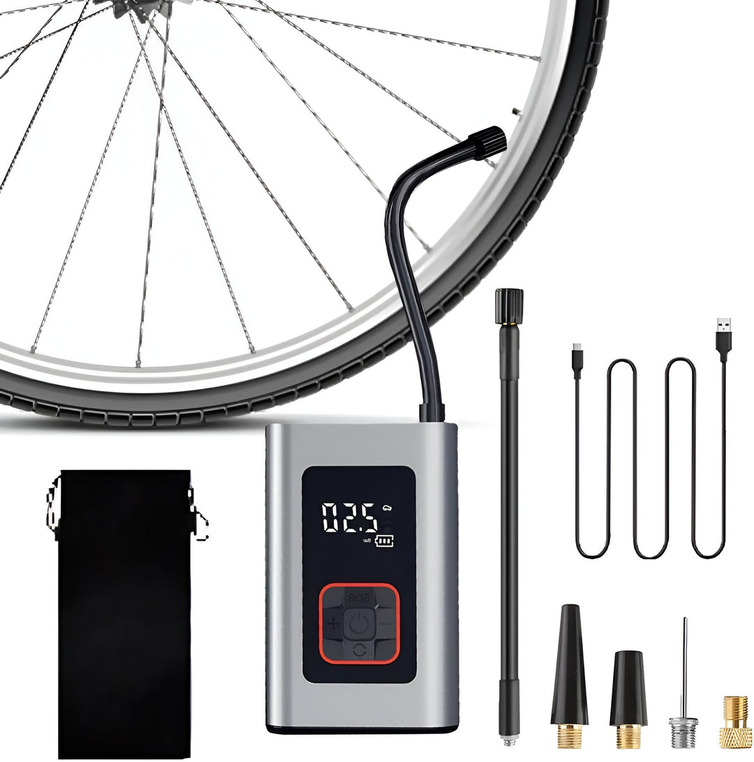 Portable Electric Tire Inflator Compact Lightweight
