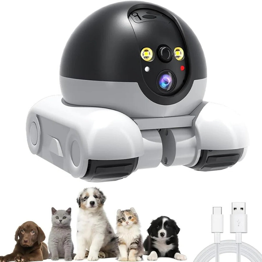 Indoor Pet Camera for Dogs and Cats with Home Monitoring