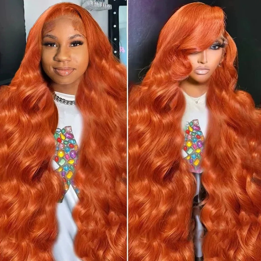 Womens Long Wavy Lace Front Wig Synthetic Fiber