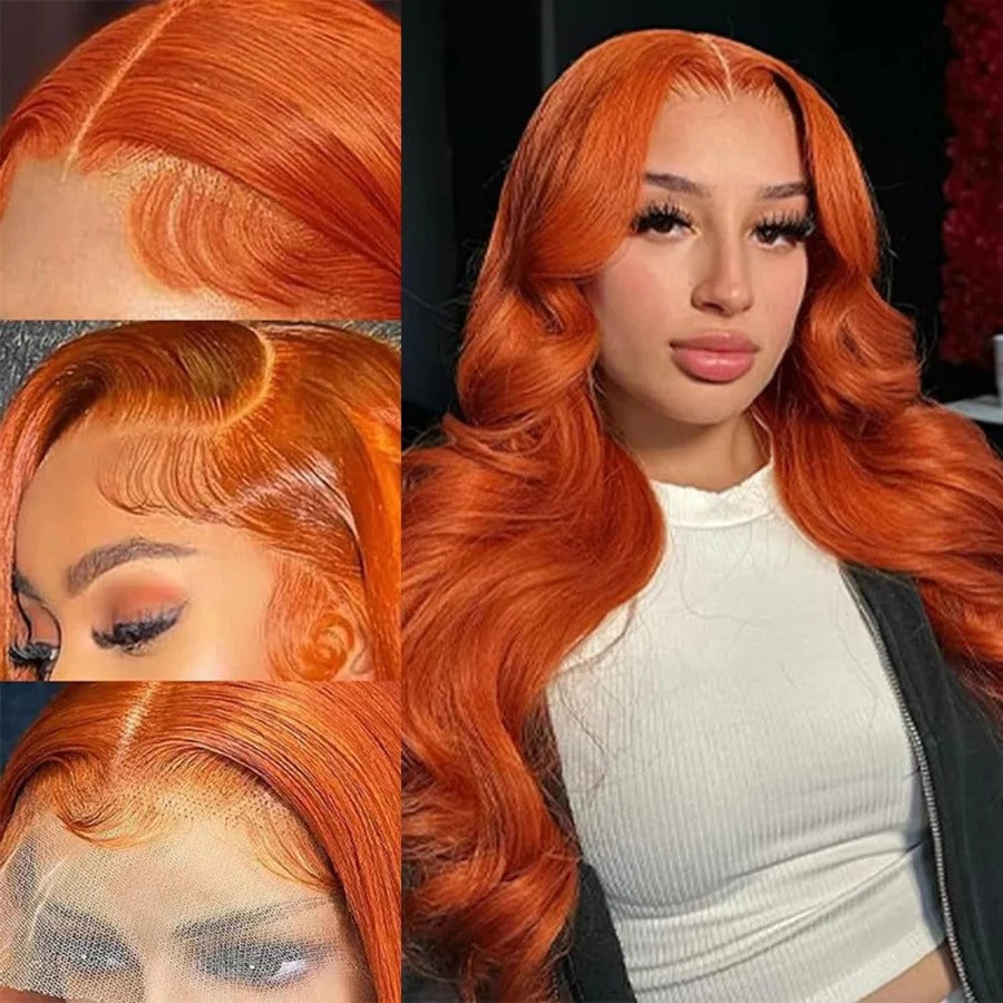 Womens Long Wavy Lace Front Wig Synthetic Fiber