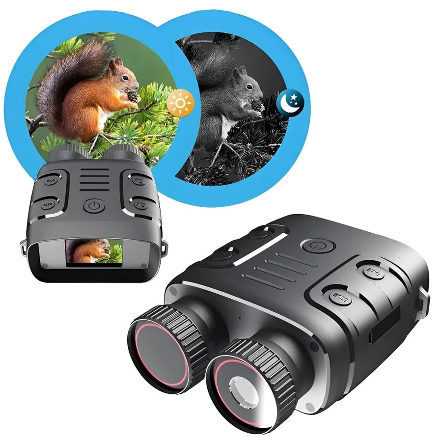 Night Vision Binoculars Digital Camera Compact Design - Lenila