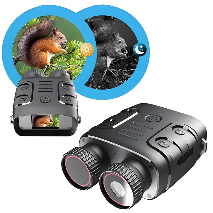 Night Vision Binoculars Digital Camera Compact Design - Lenila