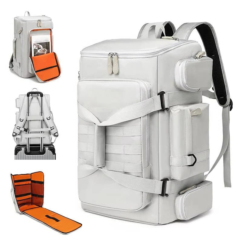 Unisex Travel Backpack Large Capacity Durable - Lenila