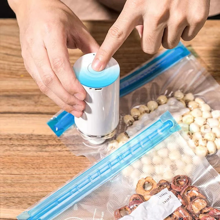 Compact Food Vacuum Sealer Portable Handheld