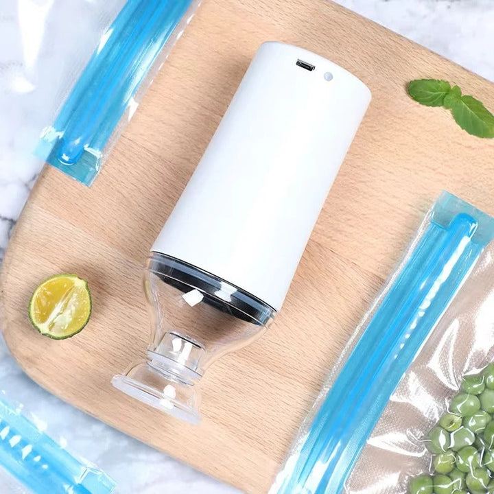 Compact Food Vacuum Sealer Portable Handheld