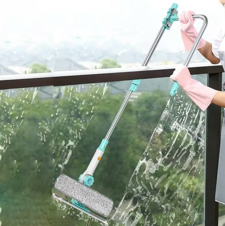Window Cleaning Brush Long Handle