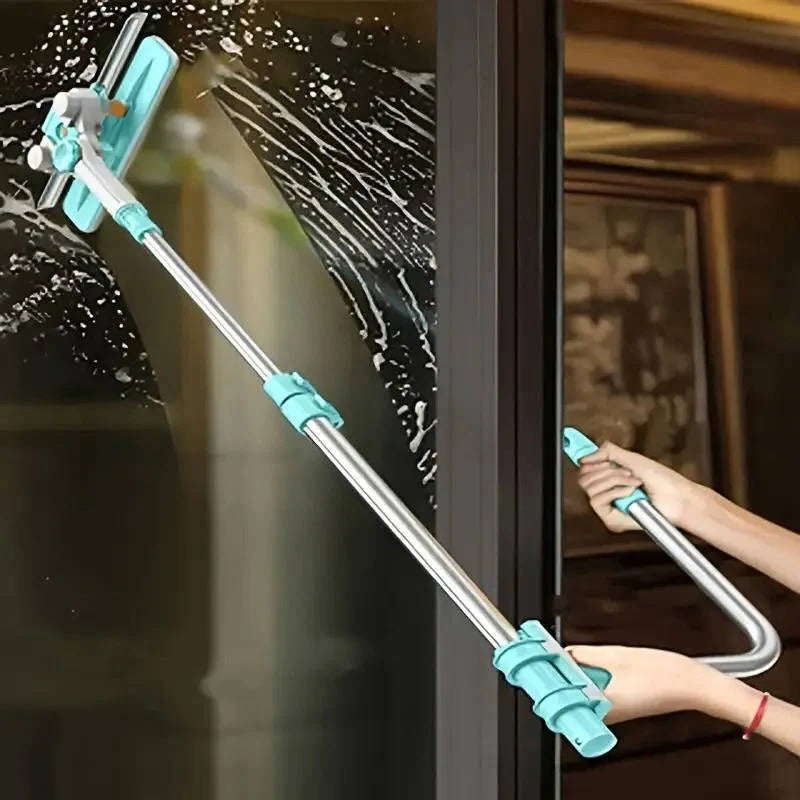 Window Cleaning Brush Long Handle