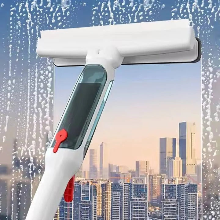 Telescopic Window Cleaner with Long Handle