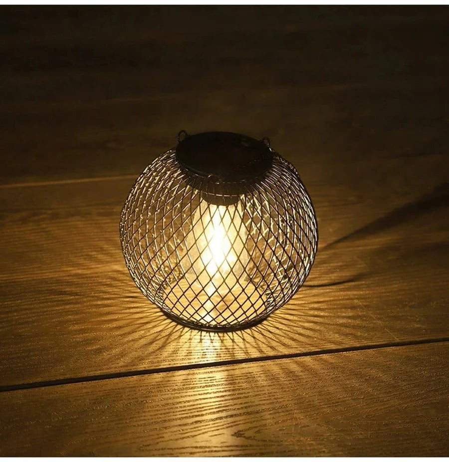 Outdoor Solar Hanging Lantern with LED