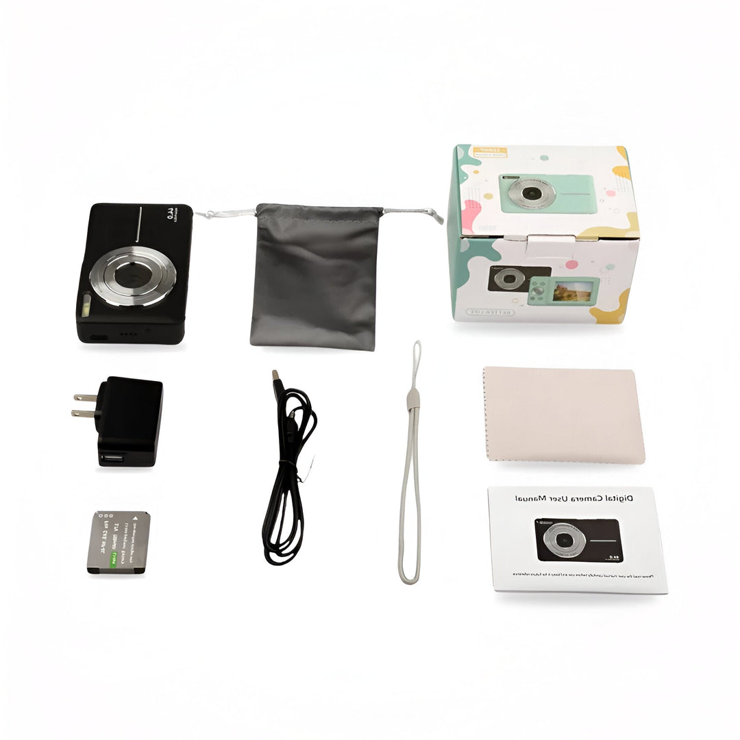 Compact Digital Camera Retro Style