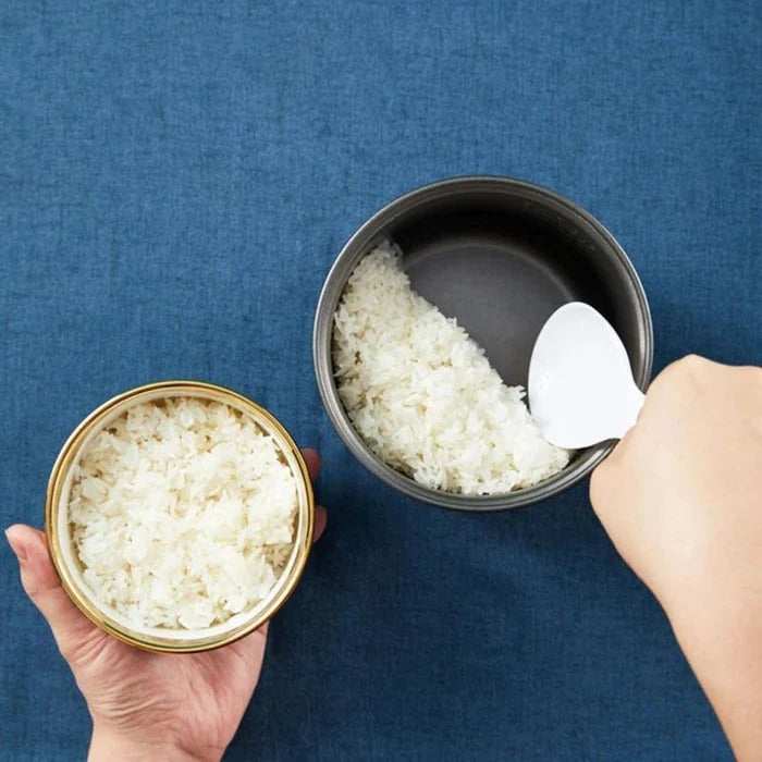 Mini Rice Cooker Non-Stick Pot Compact Capacity