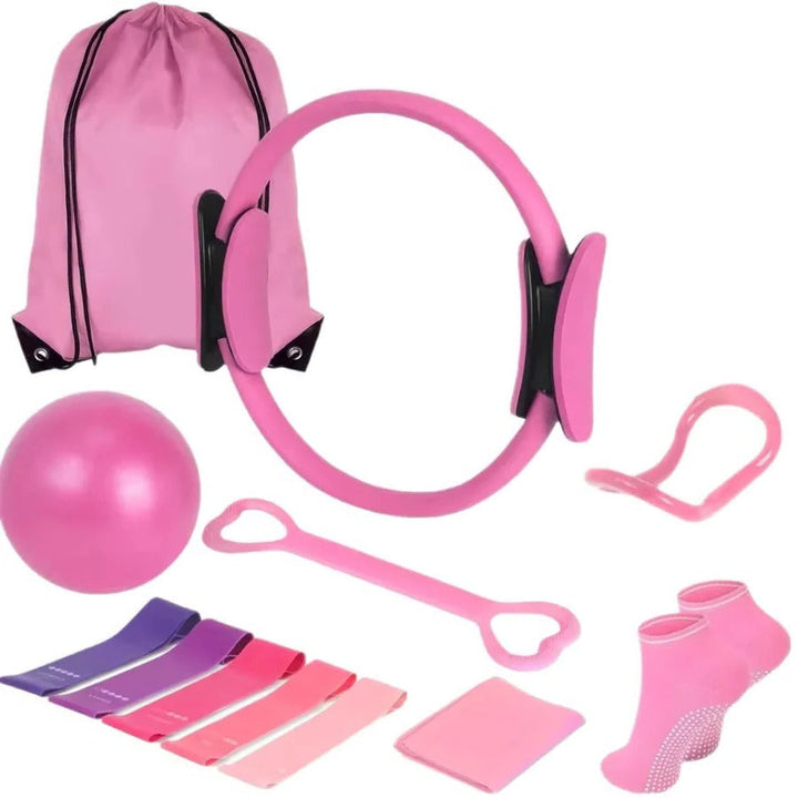Fitness Set Pilates Ball and Resistance Band - Lenila