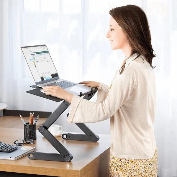 Ergonomic Laptop Stand Adjustable Height Portable - Lenila