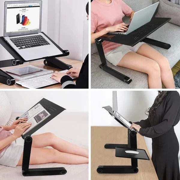 Ergonomic Laptop Stand Adjustable Height Portable
