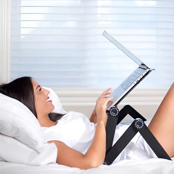 Ergonomic Laptop Stand Adjustable Height Portable