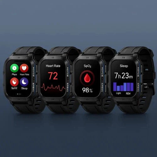 Waterproof Smartwatch with Fitness Tracking Bluetooth