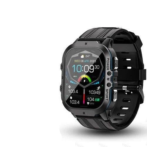 Waterproof Smartwatch with Fitness Tracking Bluetooth