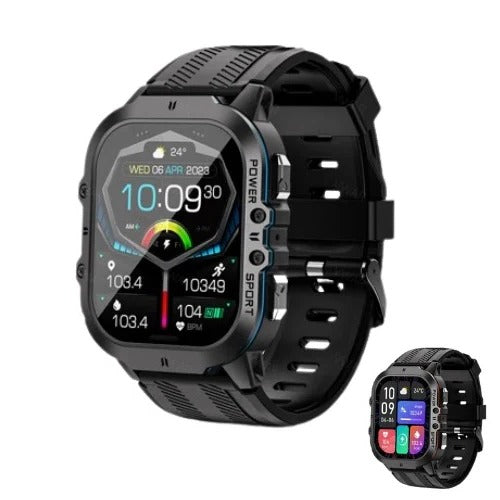 Waterproof Smartwatch with Fitness Tracking Bluetooth
