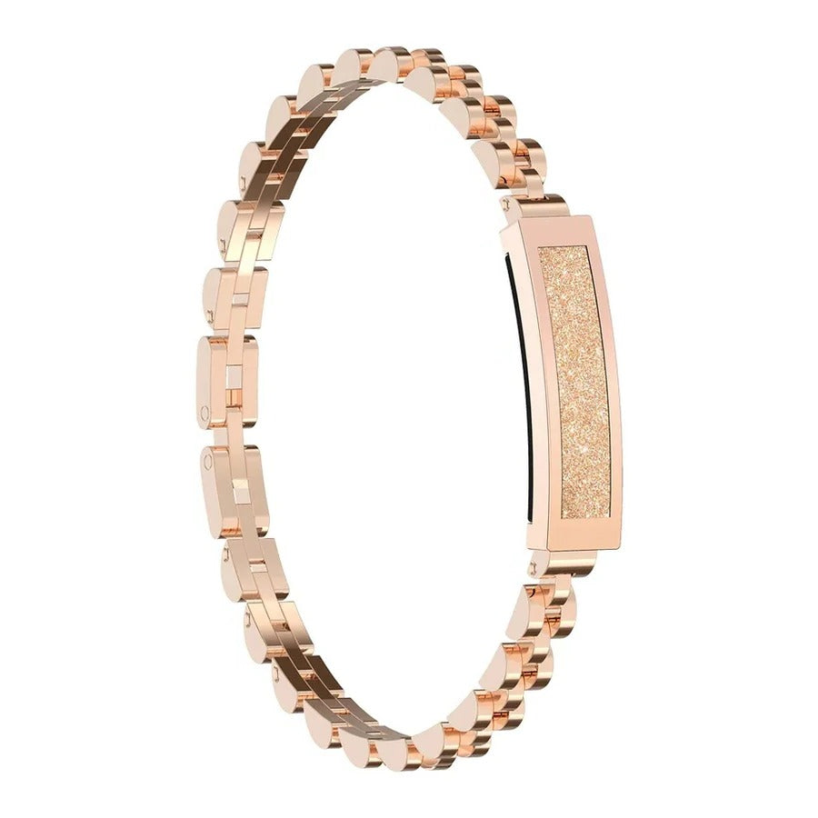 Womens Fitness Tracker Bracelet Chain Style Heart Rate Sleep - Lenila