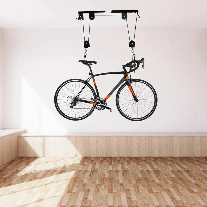 Ceiling Mounted Bike Hoist Pulley System - Lenila