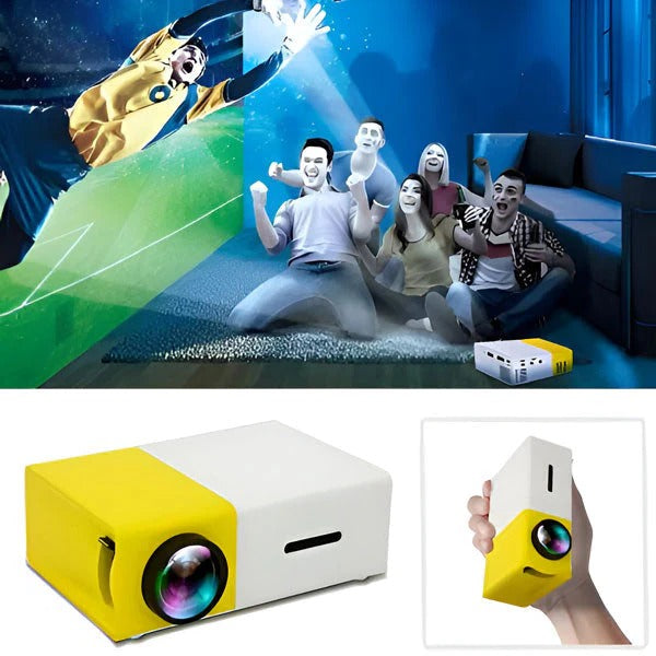 Mini Home Cinema Projector Compact Portable - Lenila