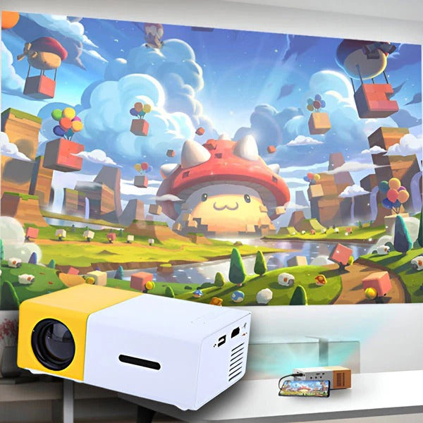 Mini Home Cinema Projector Compact Portable