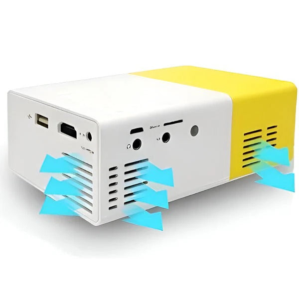 Mini Home Cinema Projector Compact Portable