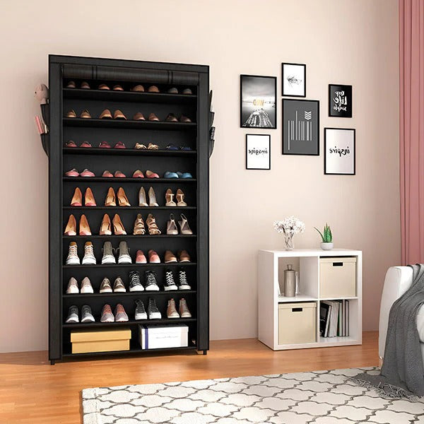 Space-Saving Shoe Rack Organizer Compact Design