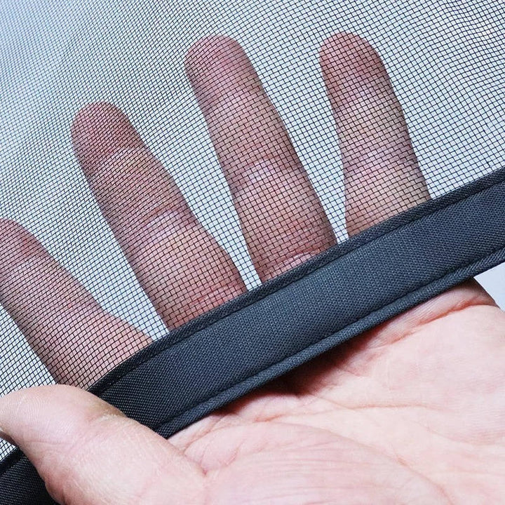 Adjustable Magnetic Screen Door Insect Protection Mesh