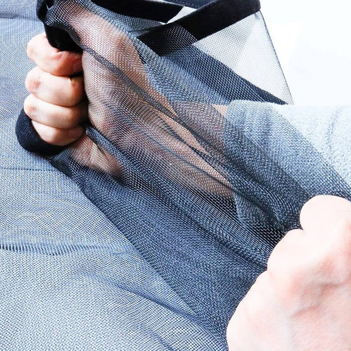 Adjustable Magnetic Screen Door Insect Protection Mesh