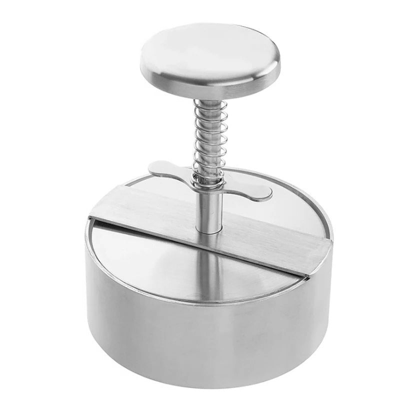 Stainless Steel Garlic Press with Handle Durable Design