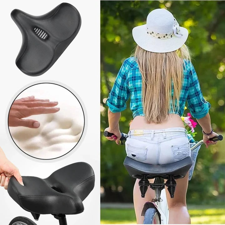 Unisex Bike Seat AirFlow Comfort Ergonomic Design - Lenila