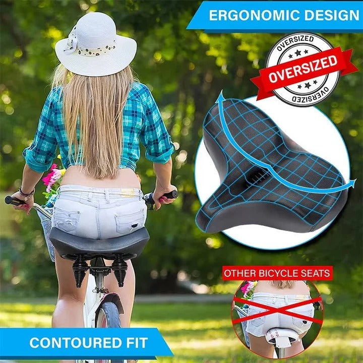Bike Seat AirFlow Comfort Ergonomic Design