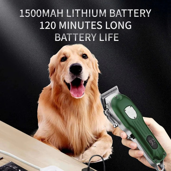 Pet Grooming Clipper Rechargeable Professional Cordless