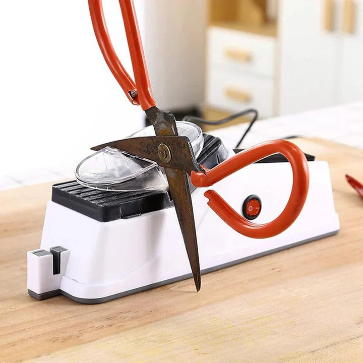 Electric Knife Sharpener Rechargeable Compact Kitchen Use