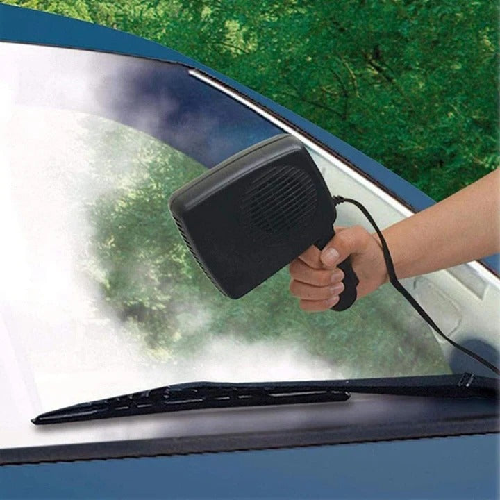 Portable 12V Ceramic Car Heater and Defroster Compact Design