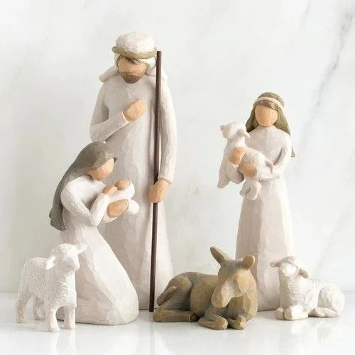Christmas Nativity Figurine Set Classic Home Display