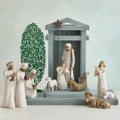 Christmas Nativity Figurine Set Classic Home Display